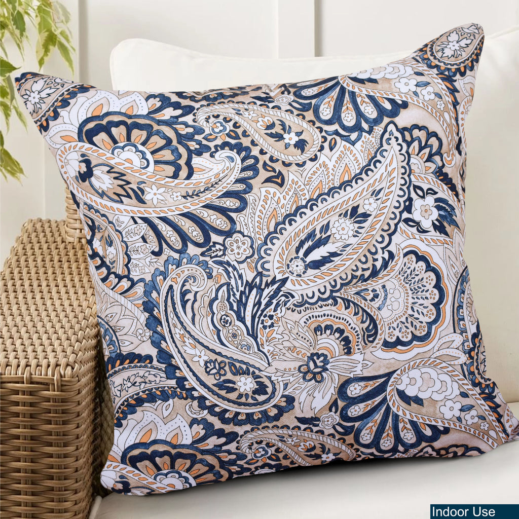 Decorative Indoor Outdoor Waterproof Throw Pillows with Inserts - Stylish Comfort for Your Patio Furniture, Garden Chairs, or Indoor Décor