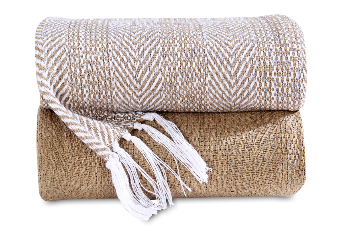 Hand Woven Knot Square Seat Cushion │ Wool Solid Color Throw