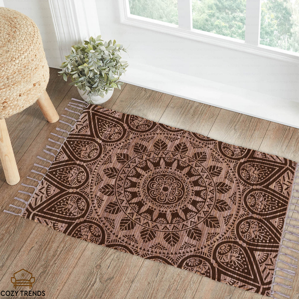 Mandala Runner Rug Door Mat Rugs For Entryway Kitchen Bathroom