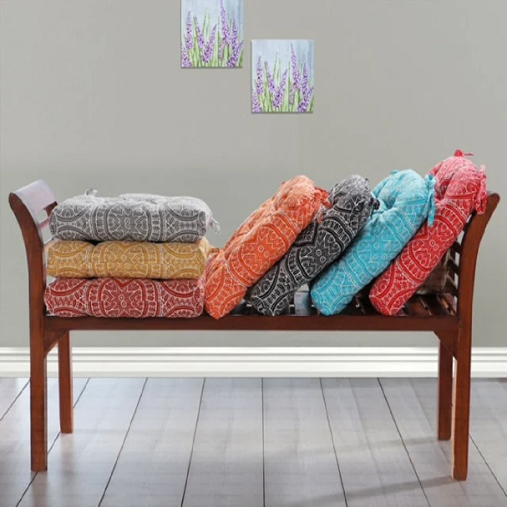 U shaped chair cushions with ties hot sale